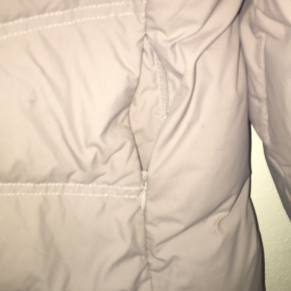 L.L. Bean goose down puff jacket gray M - Picture 4 of 8